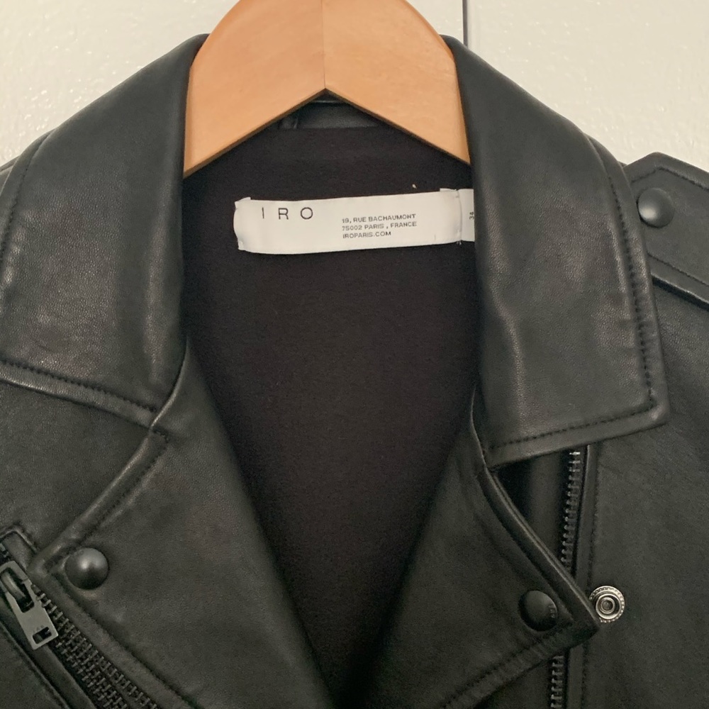 Iro Han Leather Jacket - Picture 6 of 8